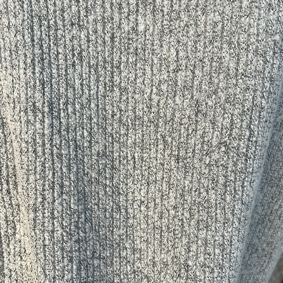 Oversized Comfy Sweater Light Gray Pullover Cowl Neck Womens Small - Picture 11 of 11